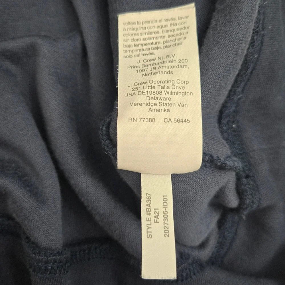 J. Crew crew velour